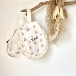 受注販売［name刺繍OK］ベビーリュック  レインボー