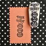 ハロウィン3つのかぼちゃ＊消しゴムはんこ