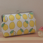 【2/4再販】フルーツ 通帳ケース＊レモン