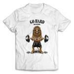 半袖Tシャツ 筋トレ やる気がないなら家に帰れ ライオン by FOX REPUBLIC