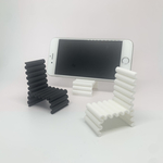 2個セット スマホスタンド wave chair