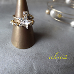 SWAROVSKI（スワロフスキー）星のリング（C）クリスタル