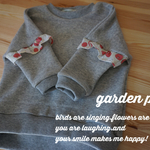 pullover    フリル りんご 90size