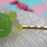 Candyヘアピン:) こんぺいとう付き