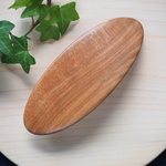 再販-古木山桜のオーバルなバレッタ（ヤマザクラOMW4）長さ9.7cm×幅3.8cm