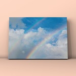 Two rainbows 〜沖縄の風景をあなたのお部屋に〜【写真サイズやパネル加工・フレーム付きが選べる】