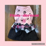 犬服　ワンピース♡チョコレートいちご♡