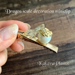 竜鱗装飾のミニクリップ✶Dragon scale decoration miniclip✶