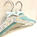 再販×5【名入れ無料】リバティ✳︎キッズハンガー