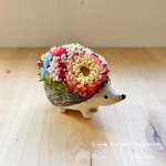 《再販》＊＊ハリネズミ🦔フラワーポットminiサイズ登場＊。・＊