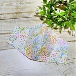 立体マスク  北欧風　花畑　blurry garden　大人女子向け　大きめ 