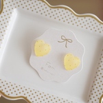 dot heart ♡  yellow