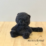 【s-m-n-k23mn様 専用】ペットな黒豹🐾あみぐるみ