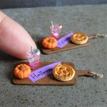 ハロウィンプレートのオーナメント