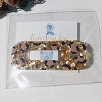 ヒョウ柄レジンヘアクリップ