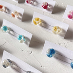 【𝐓𝐡𝐚𝐧𝐤 𝐲𝐨𝐮.price】<mini joli>クリア×かすみ草の花言葉accessorys♥⚠️金具、カラー選択お願い致します🙇‍♀️