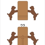 N様注文分☆トイプードルのスマホスタンド☆