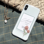 コスモス/ワイヤーアート　スマホケース