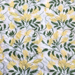 刺繍ミモザ生地　ミモザ生地　刺繍生地　レース生地　マスク生地