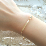 Pipe&Zirconia Bracelet