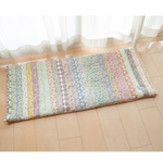 【即納品・限定１】小花柄で彩るインテリアマット　キッチンマット　長座布団　* ラプセニ *