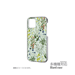 花イラスト 草花 ボタニカル ミント 花柄 arrows Be4 F-41A ハードケース フラワー GALAXYA51 スマホケース フローラル 水彩画 botanical 190704