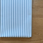 ❥ 生地 布 はぎれ ❁  YUWA 6mm ストライプ ❁  オールドブルー