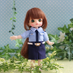 『ちびっこポリスセット・白ベルト』オビツ11　あまむす　服