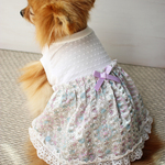 犬服・タンクワンピ　フルール