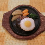 再販！鉄板ハンバーグ＊目玉焼き