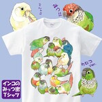 ウロコみっつ密Tシャツ【M】
