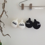 ハロウィン　白黒おばけ!?
