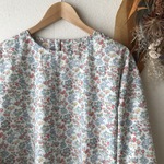 ＊オーダー品＊aliceinwond様専用　リバティ　ブラウス(2着)　パフ袖　ケンジントンローズ、ナンシーアン