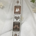 クリスマス＊ナチュラルリボン＊北欧　モスグリーンのみ