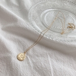 coin charm necklace