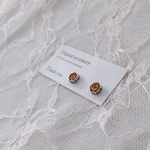 送料無料✴︎アレルギー対応✴︎再販4♡silver kira kira+ swarovski ピアス・イヤリング♡ライト コロラド トパーズ