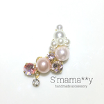 ▷再販3◁ ＊＊pearl  bijou スワロフスキーイヤーカフ♡