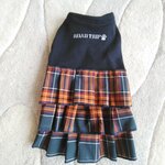 犬服！Msize！フリフリワンピース　現品のみ