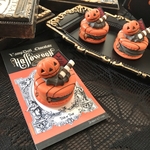  【ディスプレイ用】ハロウィン トゥンカロン(オレンジ)