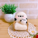 シマエナガソファー🛋シマエナガクッションのおまけ付き