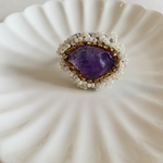 ビーズ刺繍リング〜Jewel ring〜