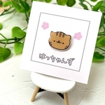 ねこ　ピンバッジ