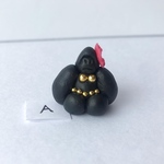 【てんとうむし様専用】南国ゴリラの置物　A
