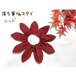 落ち葉🍂スタイ【レッド】