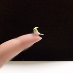 【極小ミニチュアあみぐるみ】オカメインコさん