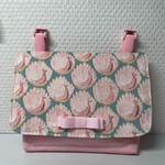 再販♡リバティと帆布のマチ付き移動ポケット♡ピーコックス  オブ グランサムホール