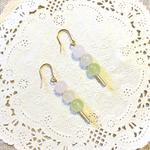 三色だんごピアス