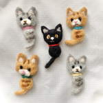 オーダー品＊見返り猫×🌟5匹