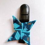 鬼 男の子 名札クリップ なふだちゃん 手裏剣 滅