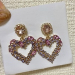 ギラギラハートピアス